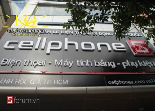 CHO THUÊ VĂN PHÒNG QUẬN 4 CELL PHONE BUILDING